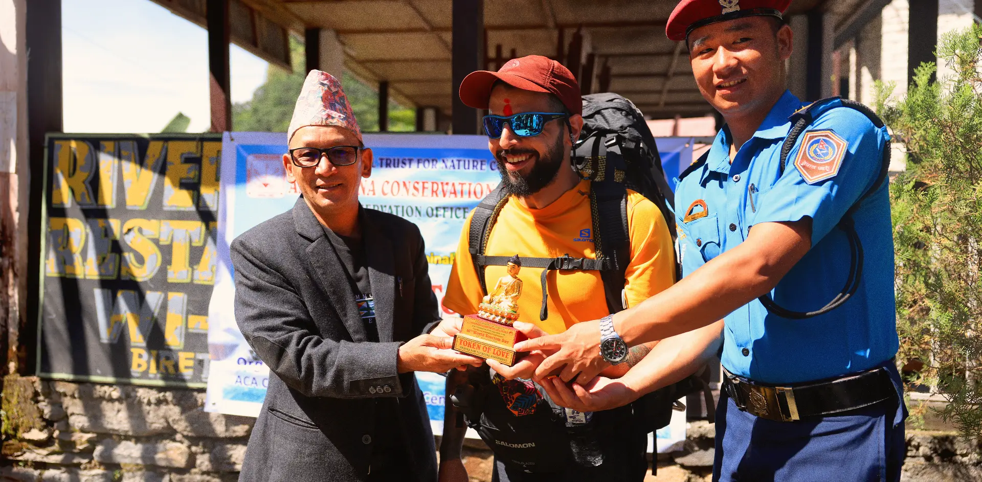 Camp 49 team recognized at Annapurna Conservation Office